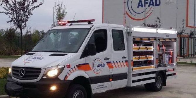 Afad’a Donanımlı Yeni Arama Ve Kurtarma Aracı