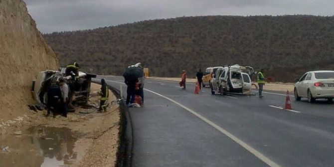 Mardin’de Trafik Kazası: 1 Ölü, 2 Yaralı