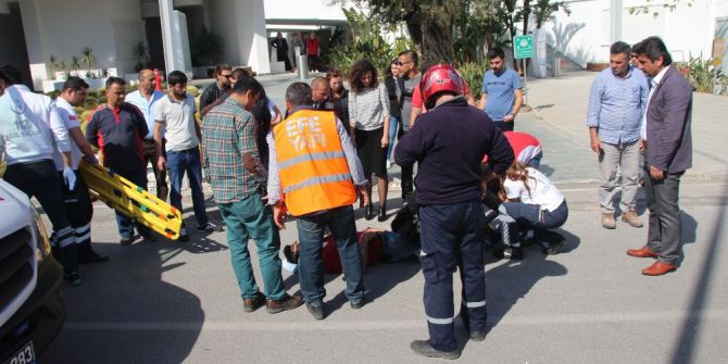 Bodrum’da Trafik Kazası 1 Yaralı