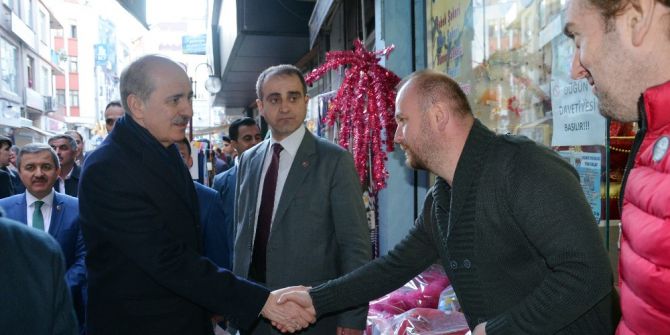 Başbakan Yardımcısı Kurtulmuş, Esnaf Ziyareti Yaptı