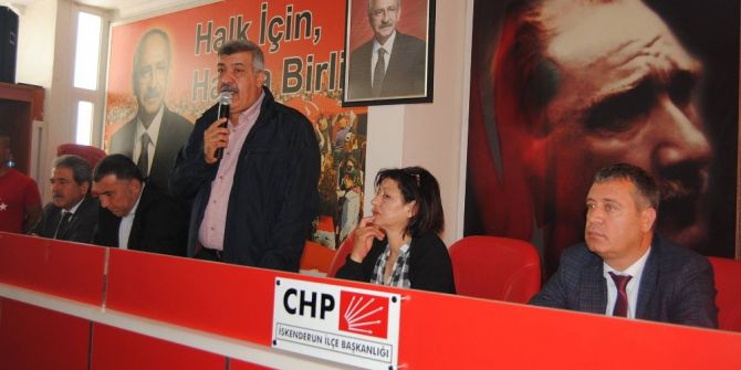Chp İskenderun İlçe Başkanı Mansuroğlu, Meclis Üyesini İstifaya Çağırdı
