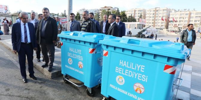 Haliliye’de Hijyenik Konteynerler Hizmete Sunulacak