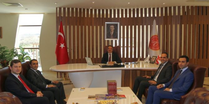 İlçe Kaymakamlarından Rektör Bağlı’ya Ziyaret