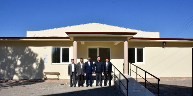 Nazilli Belediyesi Hamzallı’nın Düğün Salonunu Sezona Yetiştirdi