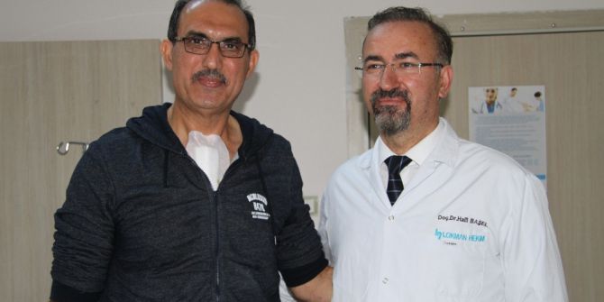 Iraklı Hasta Van’da Şifa Buldu