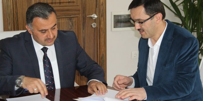 Develi Belediyesi İle İmkb Fen Lisesi Arasında Protokol