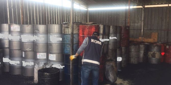 İzmir’de Kaçak Akaryakıt Operasyonu