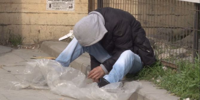 Uyuşturucu Kullanan Gençlerin İbretlik Görüntüleri