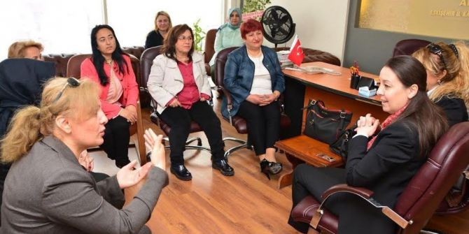 Mhp Kadın Kollarından Ak Parti Kadın Kollarına Ziyaret
