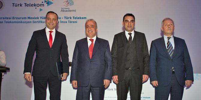 Atatürk Üniversitesi İle Türk Telekom Arasında İşbirliği Protokolü İmzalandı
