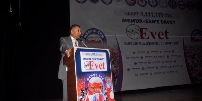 Birecik’te Referandum Çalışmaları