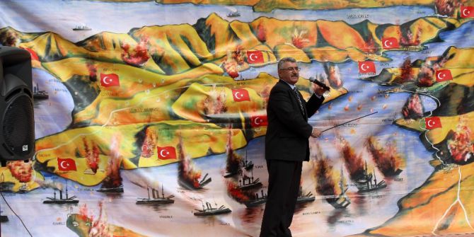 Neü Ereğli Eğitim Fakültesi Öğrencilerinden Çanakkale Ruhunu Anlama Etkinliği