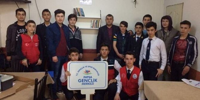 Fatsa’da ‘Kütüphaneler Her Yerde’ Projesi