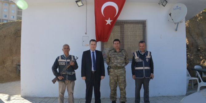 Kaymakam Kapankaya, Uygulama Noktalarını Denetledi