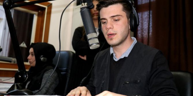 Liseli Öğrencileri, Görme Engellilerin Gözü Oldu