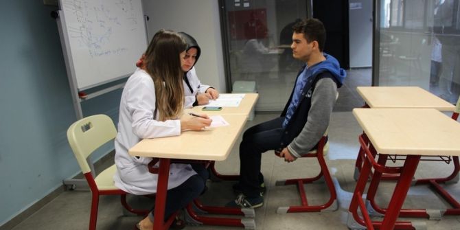 Akademi Liseli Enes, Ygs’de Engelleri Aştı