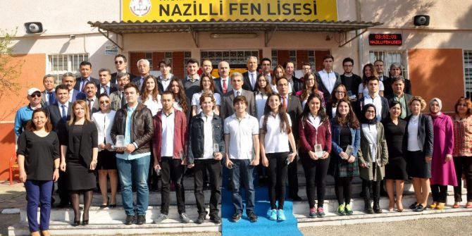 Nazilli Fen Lisesinde Ygs Şampiyonları Ödüllendirildi