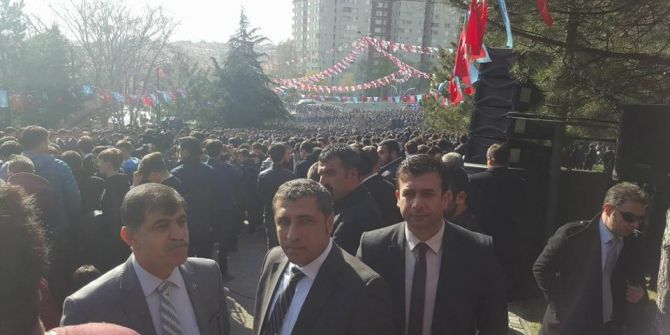 Mhp İl Başkanı Gaziantep Mhp İl Teşkilatı Ankara’da Türkeş’i Anma Programına Katıldı