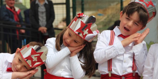 Miniklerden ”Sayıların Dansı” Gösterisi