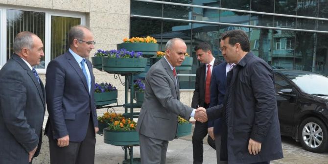 Vali Çelik, İller Bankası Bölge Müdürlüğü’nü Ziyaret Etti