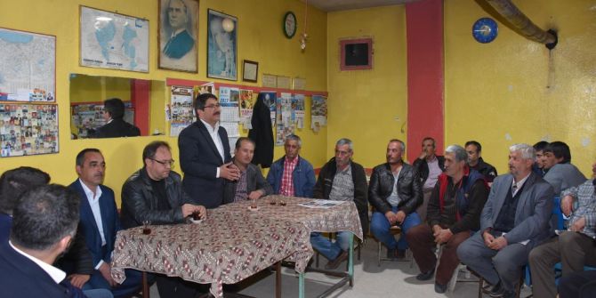 Başkan Çelik Sancaklıbozköy’de Yeni Sistemi Anlattı