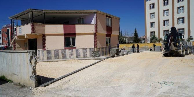 Abuzer Yıldırım Taziye Evinde Çevre Düzenlemesi Yapıldı