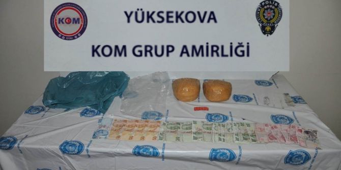 Hakkari’de Uyuşturucu Operasyonu