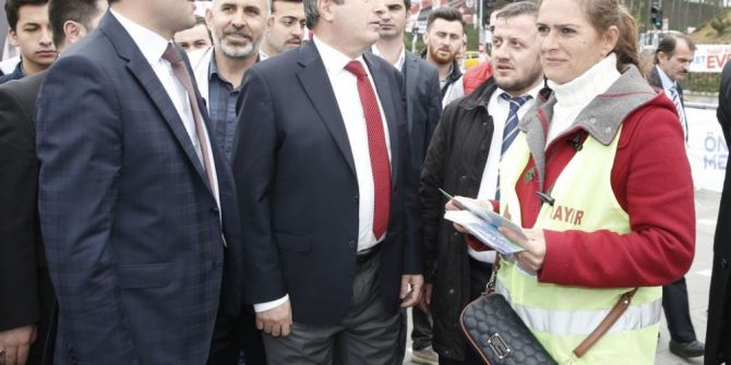 Ak Parti İl Başkanı Selim Temurci’den Otobüs Şoförlerine Sürpriz Ziyaret