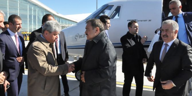 Bakan Arslan Ve Bakan Eroğlu Kars’a