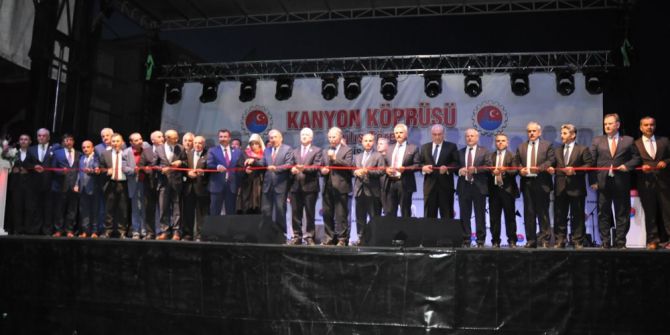 Kanyon Köprü Hizmete Açıldı