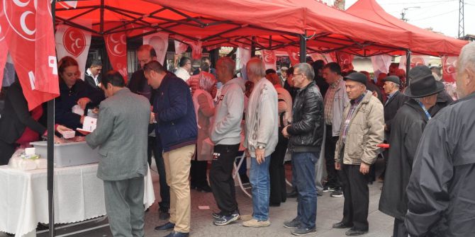 Merhum Alparslan Türkeş Ölüm Yıl Dönümünde Lokma Dağıtıldı