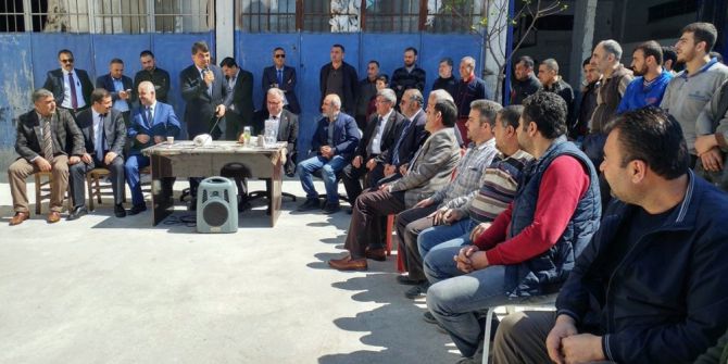 Fadıloğlu İle Milletvekili Yüksel Esnafı Ziyaret Etti