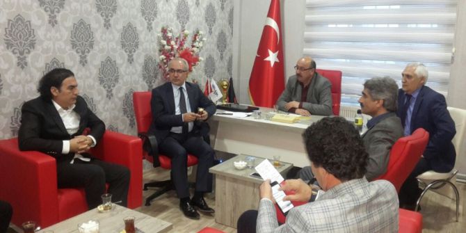 Başdanışman İnanç’tan Belediyespor’un Yeni Yönetime Ziyaret