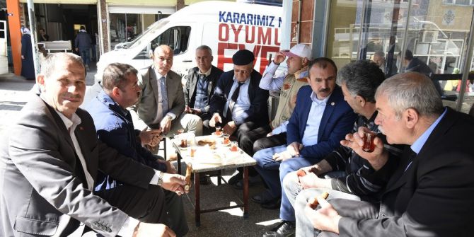 Orhan Kırcalı Ve Başkan Togar ’Evet’ Turunda