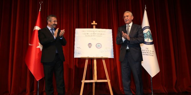 Esogü Ve Eskişehir Emniyet Müdürlüğü Arasında Protokol