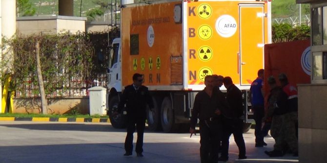 Tampon Bölgeye Kbrn Aracı Gönderildi