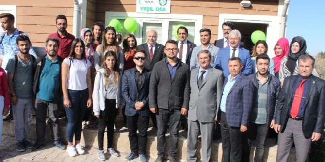 Adıyaman Üniversitesinde Yeşil Oda