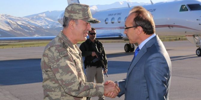 Genelkurmay Başkanı Ankara’ya Hareket Etti