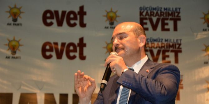 Bakan Soylu, Şehidi Anlatırken Gözyaşlarını Tutamadı
