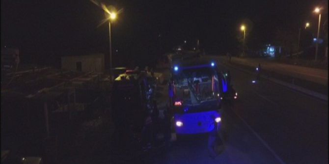 İzmir’de Jandarmanın Destek Verdiği ’Güven Ve Huzur-4’ Uygulaması Drone İle Görüntülendi