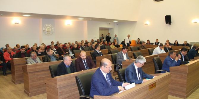 Biga Belediye Meclis Toplantısı Yapıldı