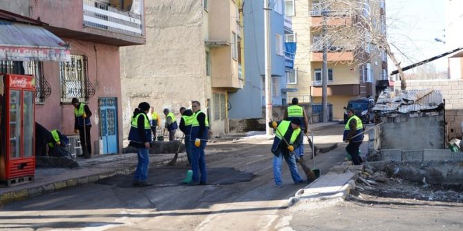 Palandöken Belediyesinden Bahar Temizliği