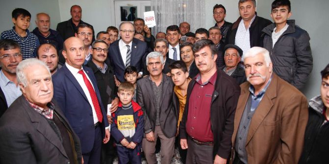 Belediye Başkanı Fadiloğlu İle Milletvekili Koçer, Mahalle Sakinleriyle Buluştu