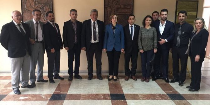Aydın Mhp’den Marangozlar Odasına Referandum Ziyareti