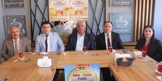 2. Adıyaman Gıda Tarım Fuarının Tanıtım Toplantısı Yapıldı