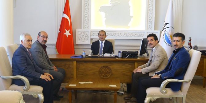 Büyükşehir Belediyespor’dan Vali Taşyapan’a Ziyaret