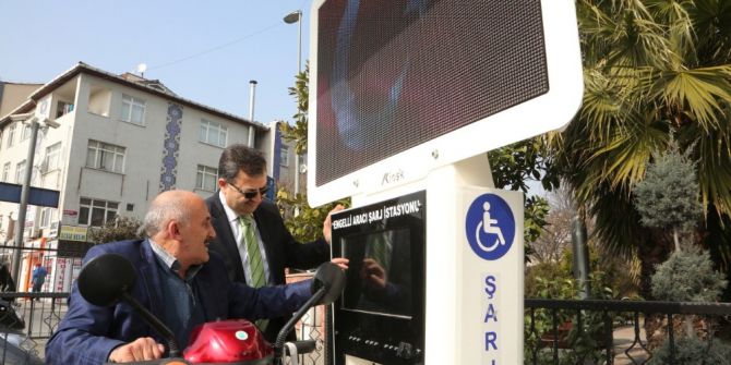 Küçükçekmece’de Engellilerin Hayatını Kolaylaştıran Uygulama