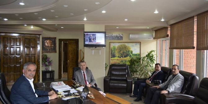 Bilecik M Tipi Kapalı Ve Açık Ceza İnfaz Kurumu Müdürü Gül’den Başkan Yaman’a Ziyaret