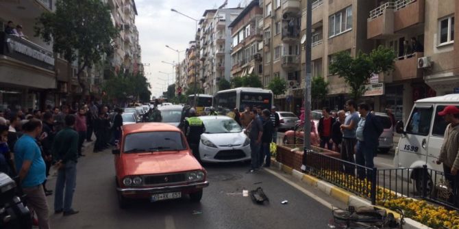 Nazilli’de Otomobilin Çarptığı Yaşlı Bisikletli Ağır Yaralandı