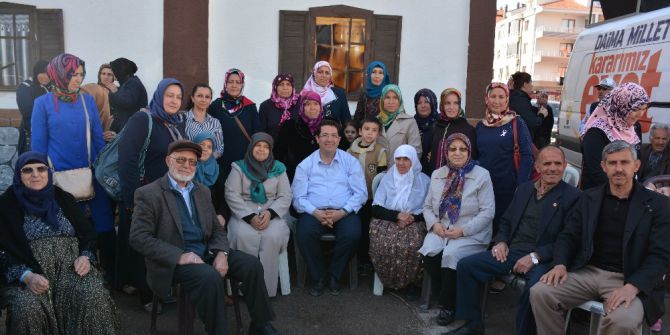 Başkan Yazgı Referandum Çalışmalarını Devam Ediyor